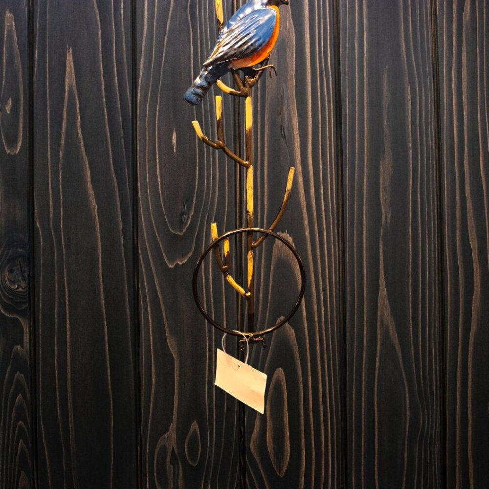 Eastern Bluebird  Metal Wall Hanger - Plant - Accessories - Crafts - Picture 6 of 7
